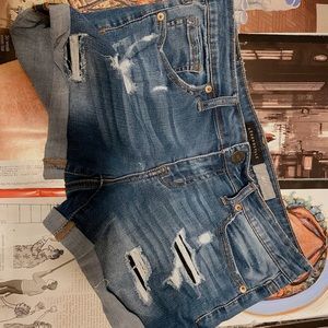 aeropostale denim shorts